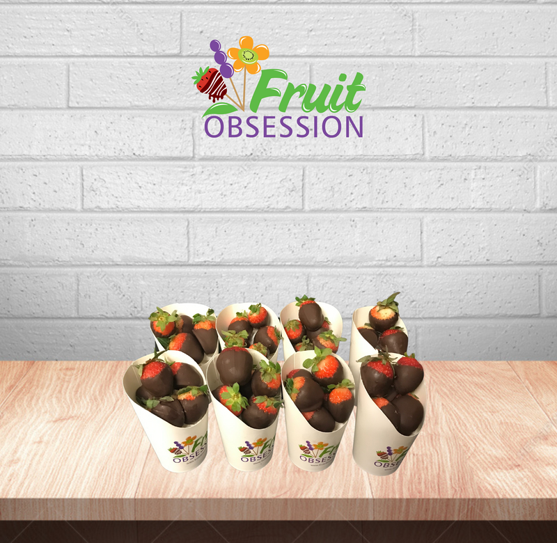 Catering - Strawberry Bite Cups