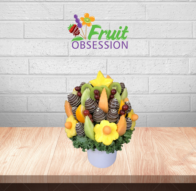 Bouquet - Fresh Fruit & Dipped Berries