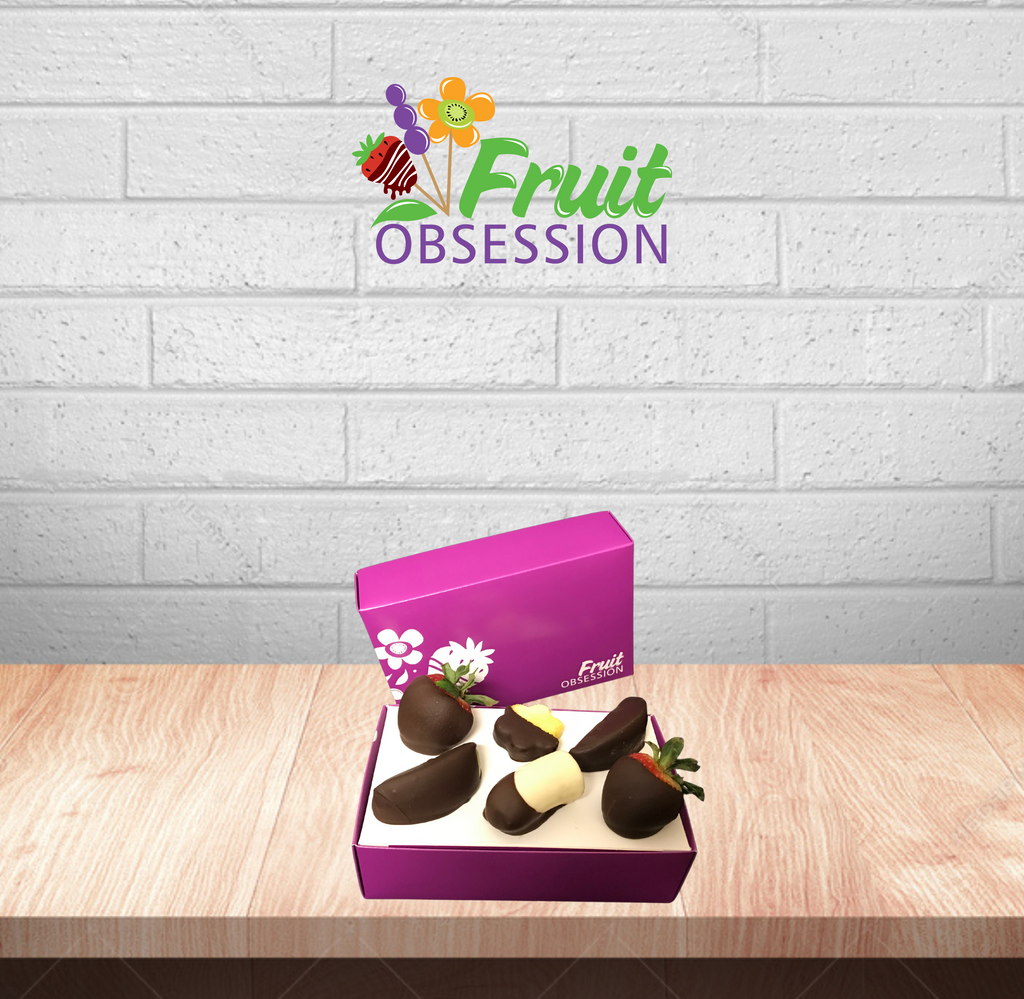 Gourment Dipped Fruit Box (6-ct)