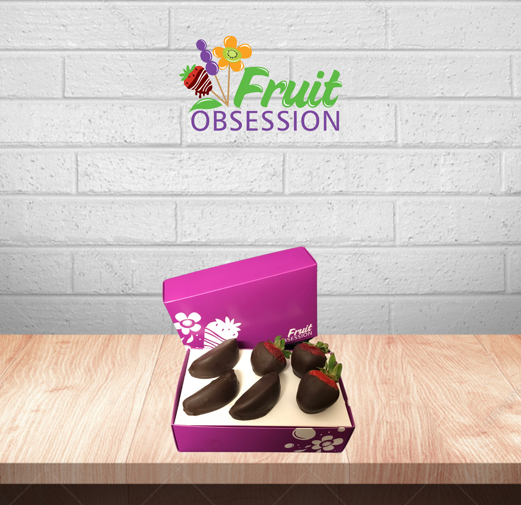 Gourment Dipped Fruit Box (6-ct)